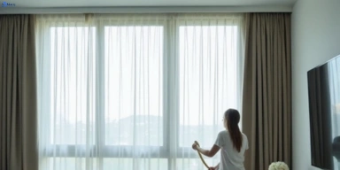 Delicate sheer drape cleaning cherrybrook-nsw Matty Curtain Cleaning